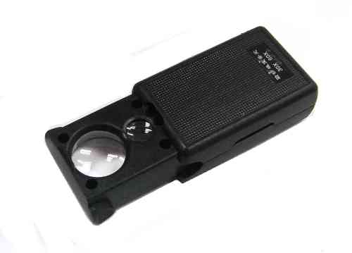 9881 30/60X Magnifier with LED 